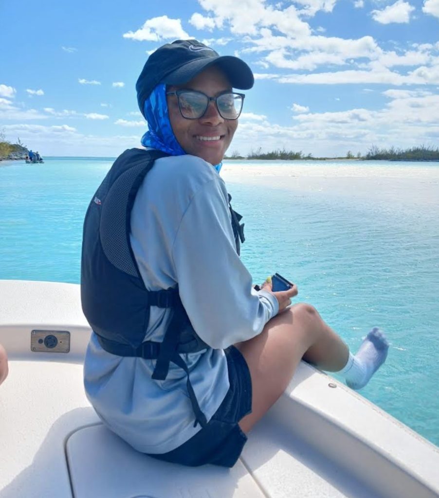 Abaco Mangrove Intern Kaitlyn Gaitor