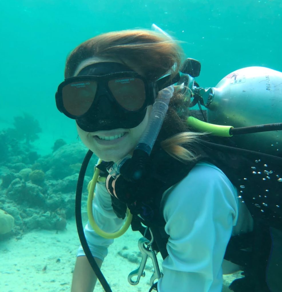 Meet Delaney Mizell, our Abaco Coral Intern, combining her diving expertise and passion for coral conservation to support our reef restoration projects!