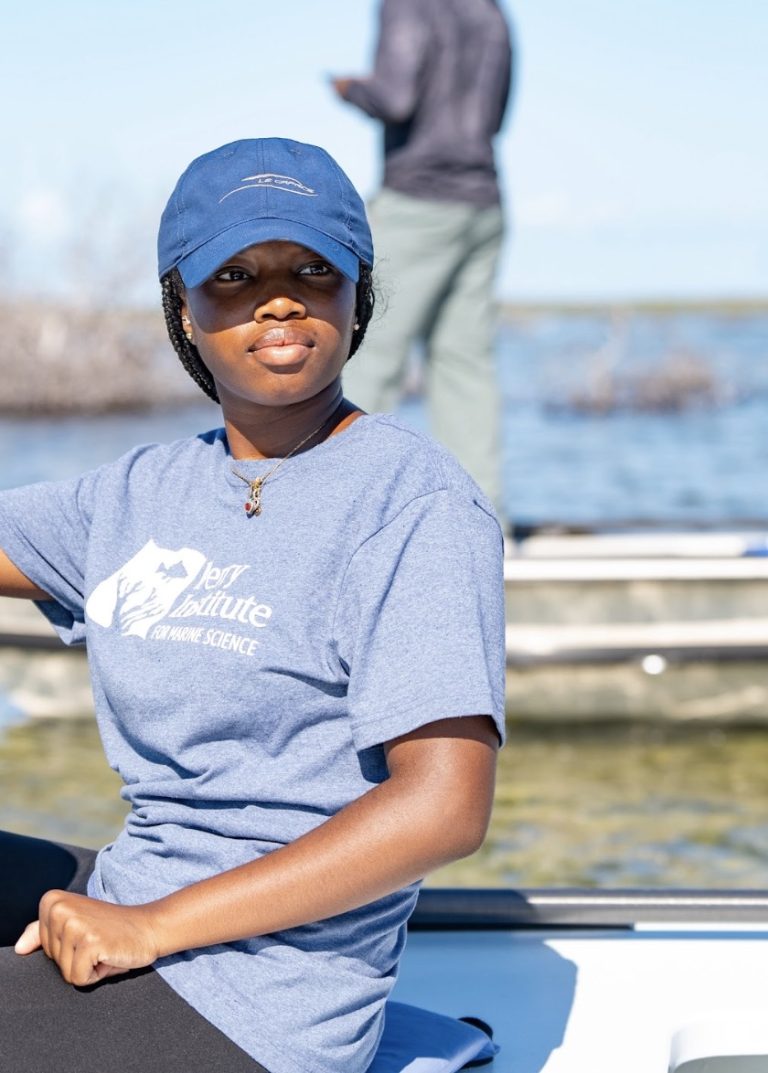 PIMS mangrove specialist Thejon Levarity, inspired by her roots, has played a key role in restoring the Marls of Abaco.